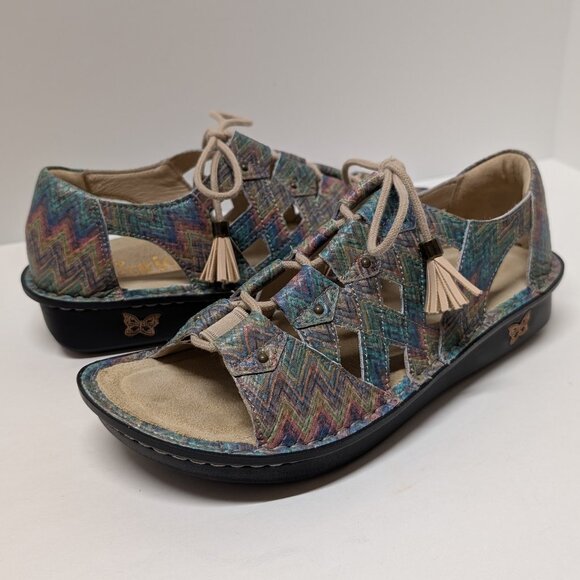 Alegria by PG Lite Valerie Woven Wonder Sandals - VAL-7519 - Picture 6 of 16